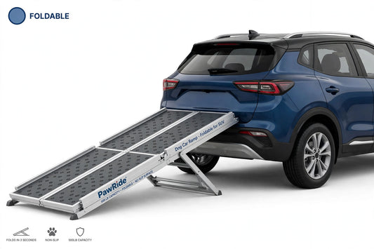 PawRide Dog Car Ramp - Foldable